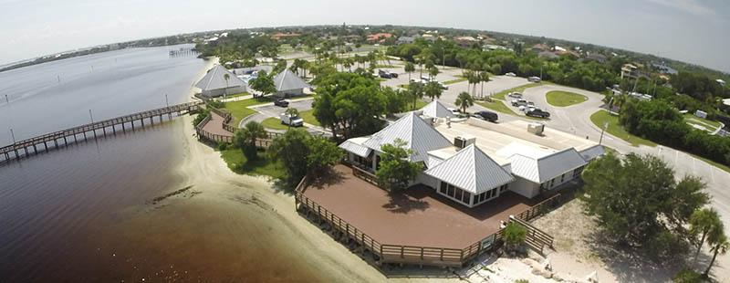 Port Charlotte Beach 娱乐 Center Aerial